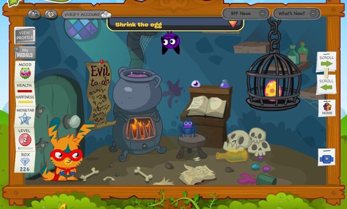 Moshi Monsters screenshot