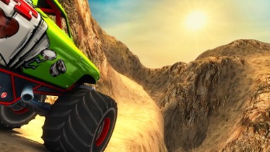 Offroad Monster Truck Desert Safari Hill Driving Image