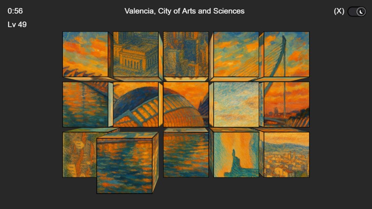 Romcab puzzle screenshot