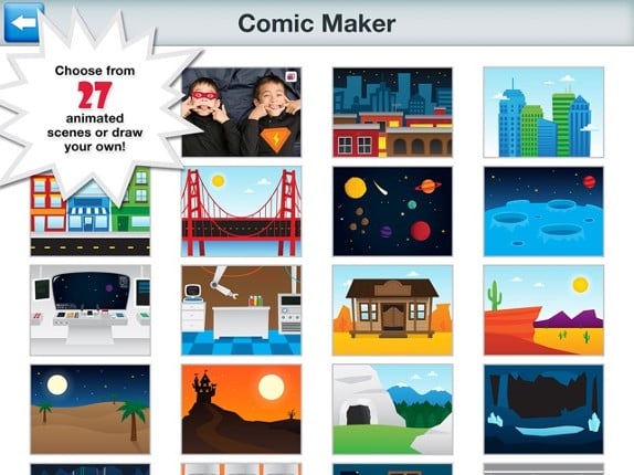 Superhero Comic Book Maker HD screenshot