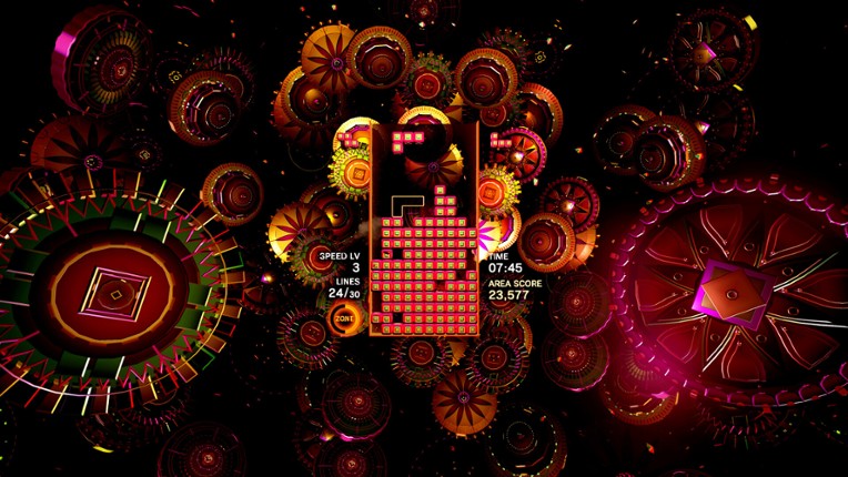 Tetris Effect screenshot