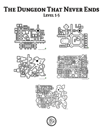 The Dungeon That Never Ends - Level 1 to 5 Image