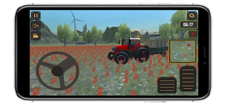 Tractor Driving: Farm work Image