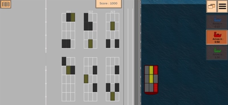 Yard Crane Scheduler screenshot