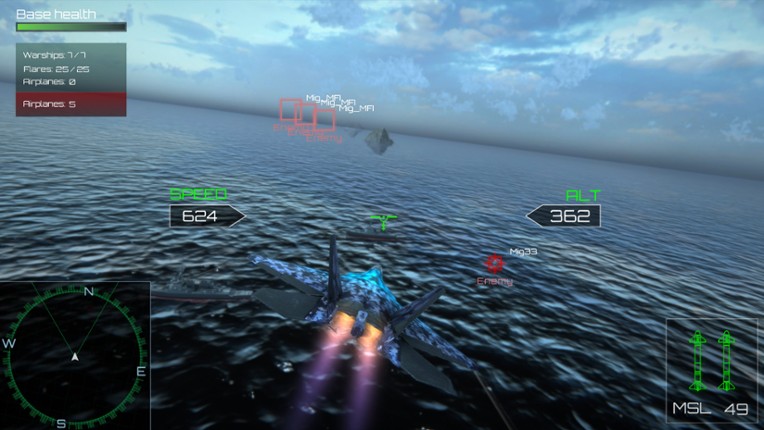 AirJet Fighter Sky Dominators: Aerial Assault Image