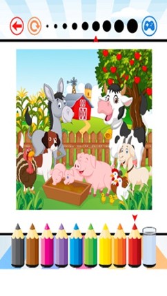 Animal Farm Coloring Book - for Kids screenshot