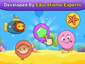 Balloon Pop Toddler Baby Game Image