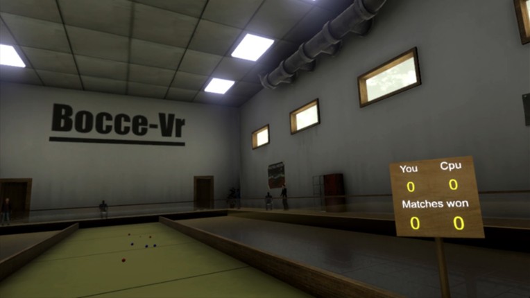 Bocce VR screenshot