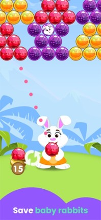 Bubble Shooter Bunny Games screenshot