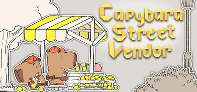 Capybara Street Vendor Image