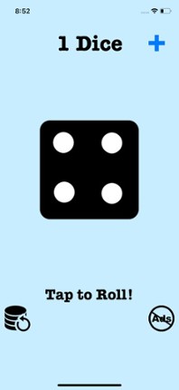 Dice Roller - App screenshot