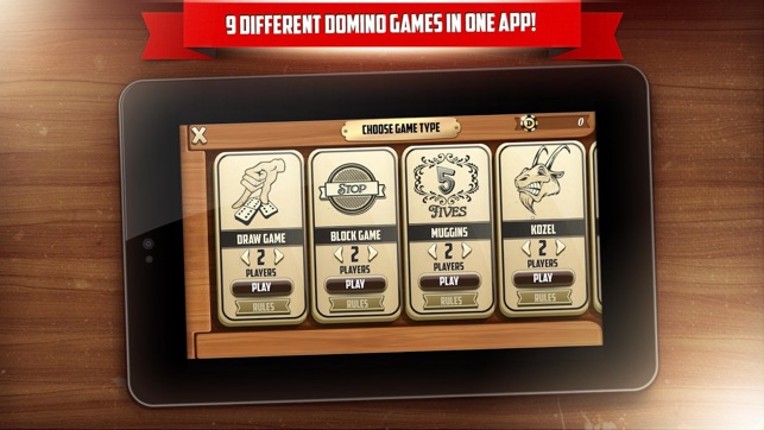 Dominoes online - ten domino mahjong tile games screenshot