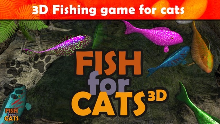 Fish for Cats: 3D fishing game for cats screenshot