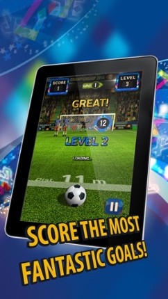 Free Kick - Copa America 2015 - Football FreeKick and Penalty shootout challenge screenshot