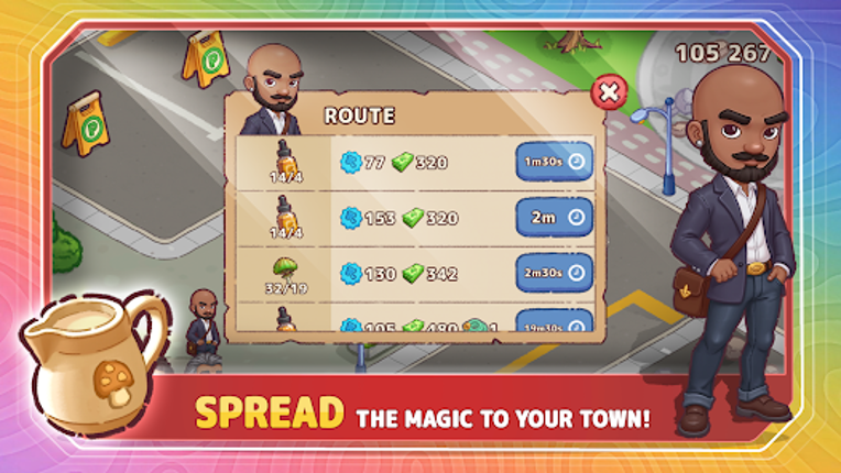 Shroomtopia: Trippy Farm Game Image