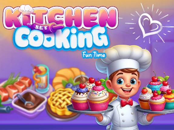 Kitchen Set Cooking Fun Time Image