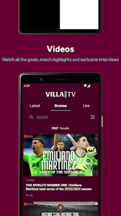 Aston Villa screenshot