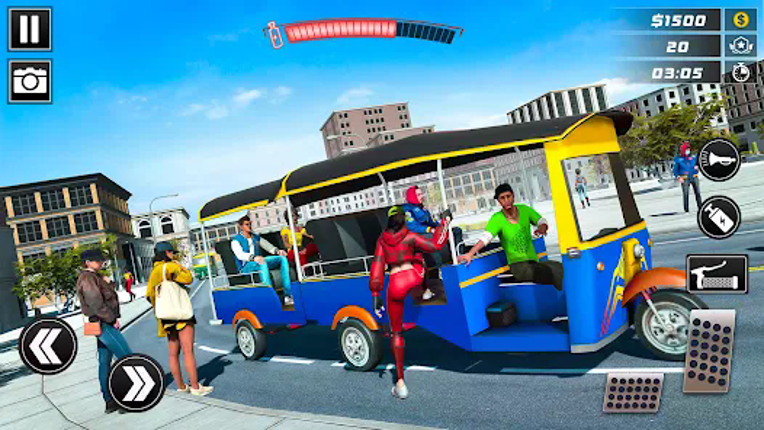 Tuk Tuk Car Racing screenshot