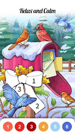 Calm Color—Zen coloring Game screenshot