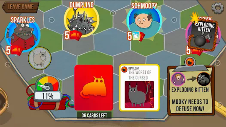 Exploding Kittens NETFLIX screenshot