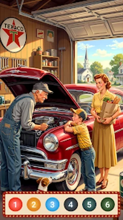Vintage Life Paint by Number screenshot