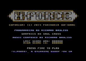 X-Force 2015 C64 [FREE] Image