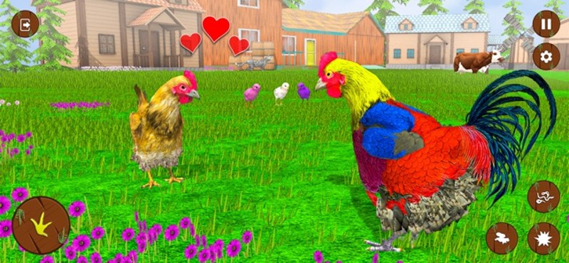 Hen Simulator Family Survival screenshot