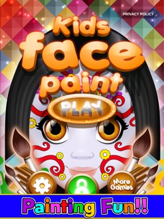 Kids Face Paint: Coloring Game screenshot
