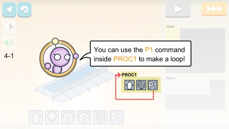 Lightbot : Programming Puzzles screenshot