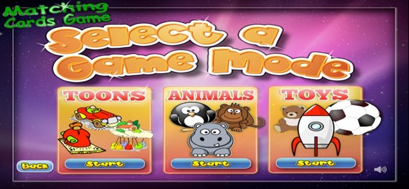 Matching Cards Game LT Image