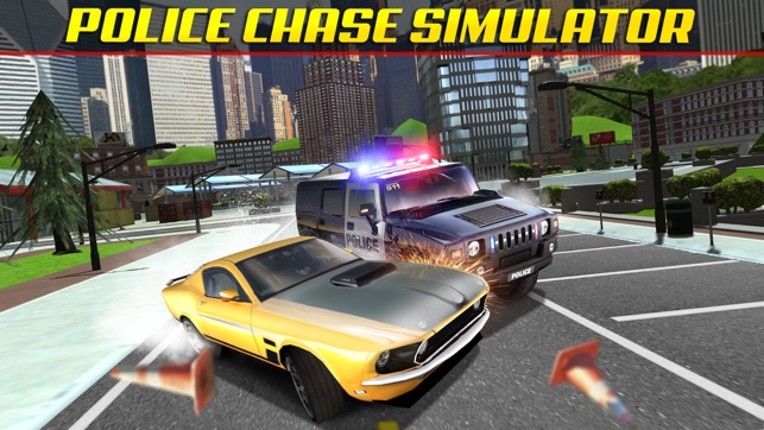 Police Chase Traffic Race Real Crime Fighting Road Racing Game screenshot