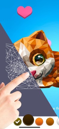PolyGO - LowPoly Coloring Book screenshot