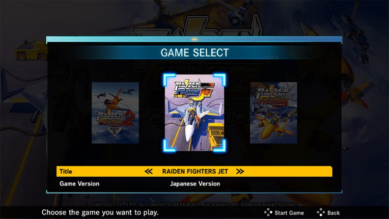 Raiden Fighters Jet screenshot