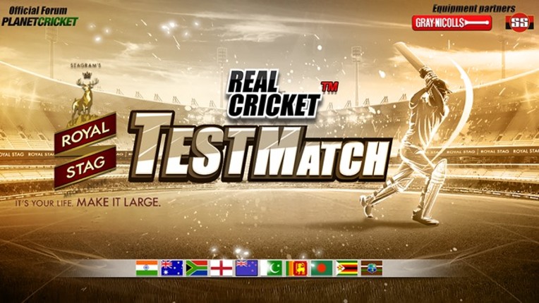 Real Cricket™ Test Match screenshot