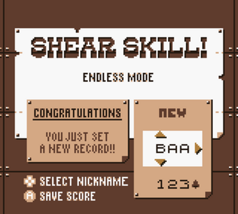 Sheep Split - GBCompo2025 screenshot