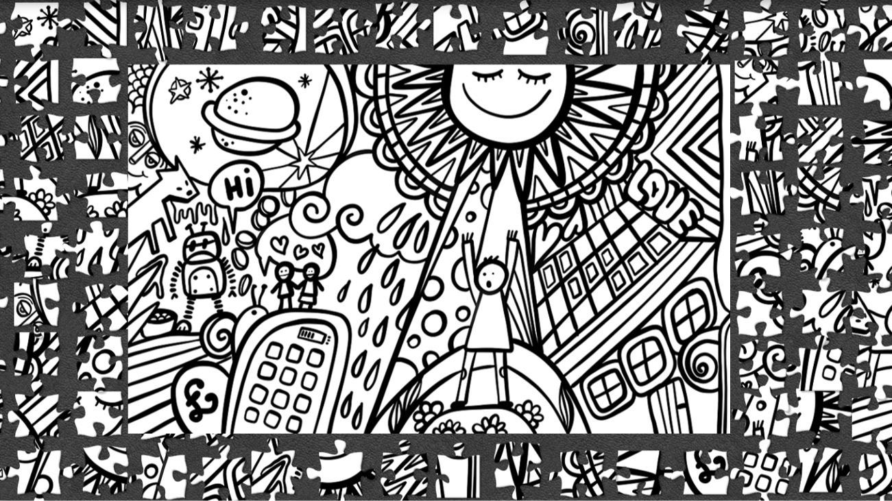 Games like Sketch Ink Jigsaw Puzzle