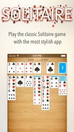 Solitaire the classic game screenshot