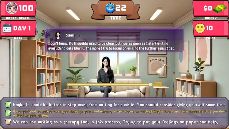 Therapist Simulator screenshot