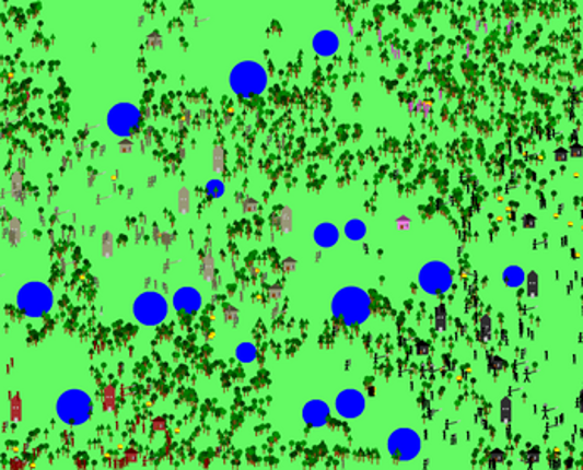 Wysaddle Tribe Simulator: 2D Spectator Experience screenshot