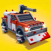 Zombie Derby: Blocky Roads Image