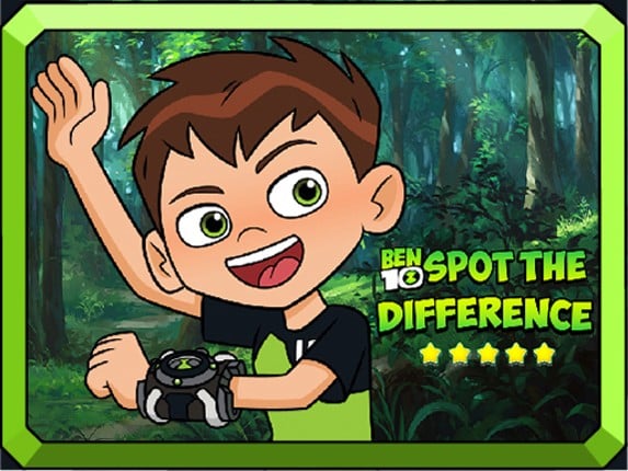 Ben 10 Difference Alien Force Game Cover