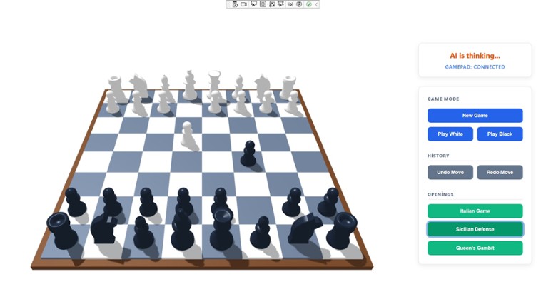 Chess Earth 3D Image