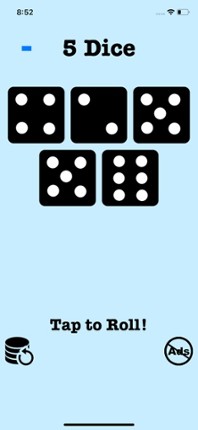 Dice Roller - App screenshot