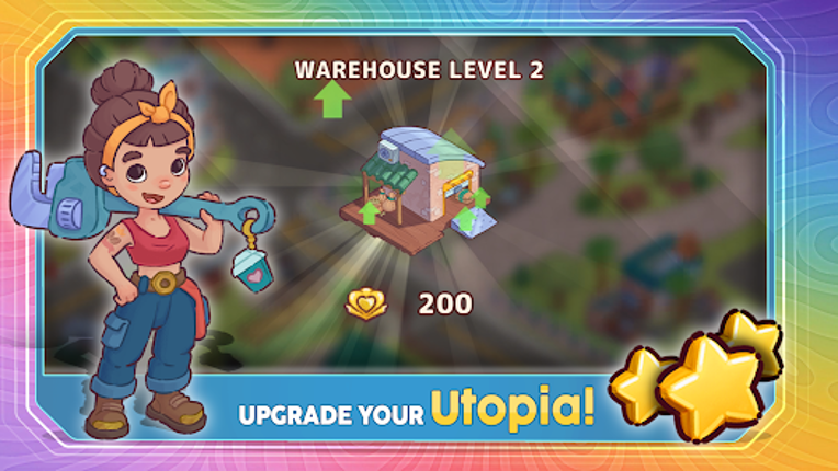 Shroomtopia: Trippy Farm Game screenshot