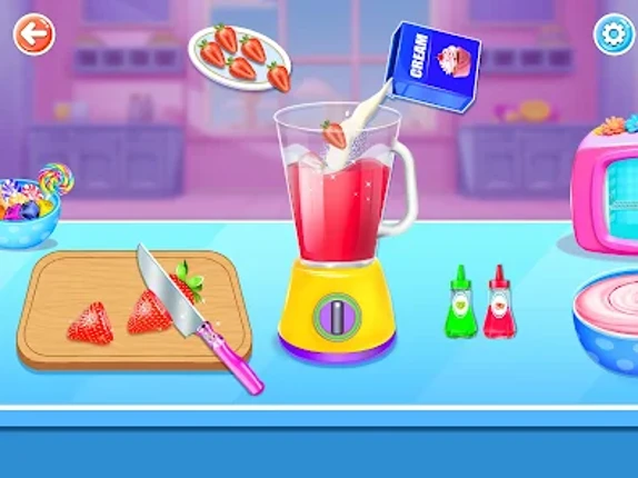 Sweet Ice Cream Maker Games screenshot