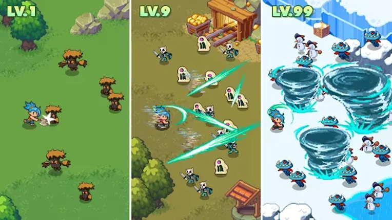 Guardian War: RPG Pixel Hero Image
