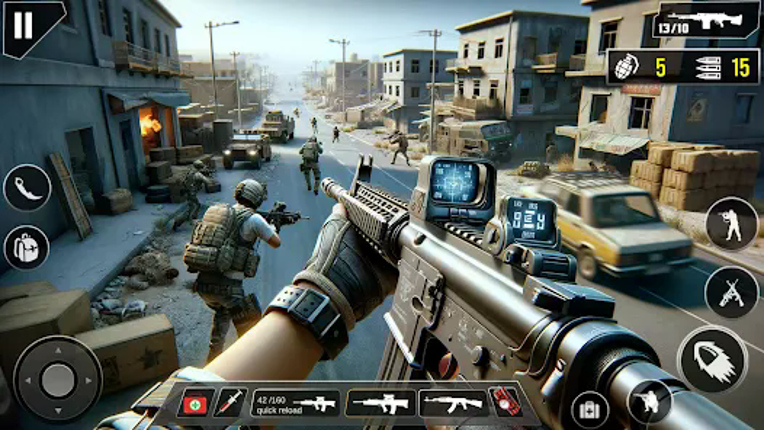 Gun Games 3D Offline Fps Games screenshot