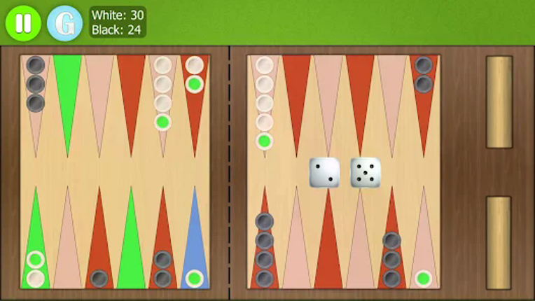 Backgammon screenshot