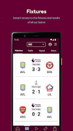 Aston Villa screenshot
