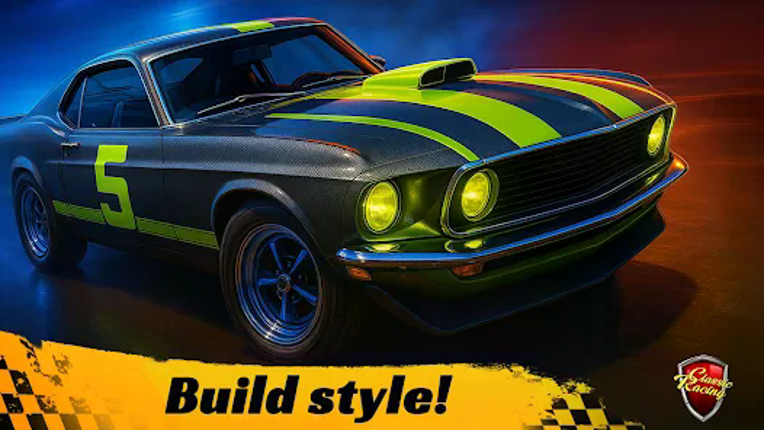 Classic Drag Racing Car Game screenshot